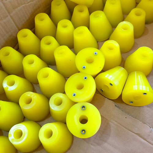 Cylindrical buffer block