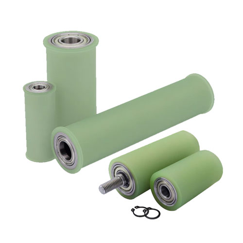 Food Grade Polyurethane Rollers with Bearings