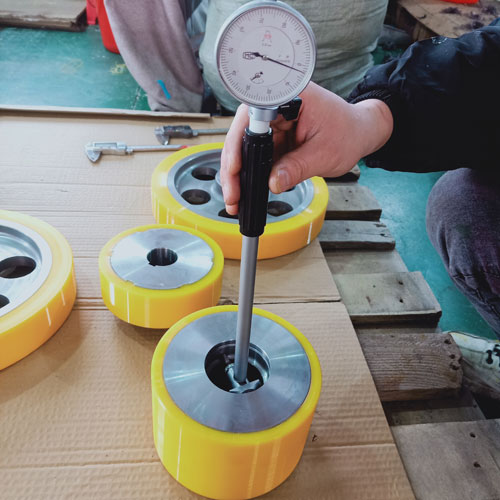 Polyurethane on Cast Iron Wheels