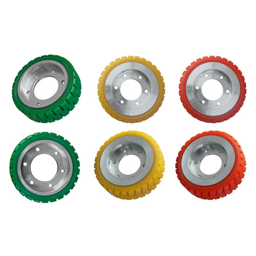 Mold-on Polyurethane Tires