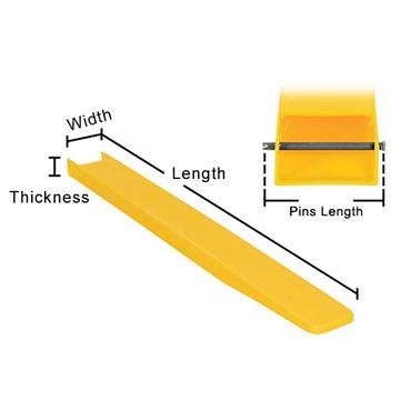 Forklift Fork Cover