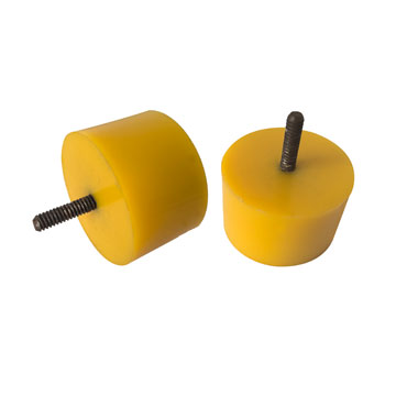 Polyurethane Bumpers with Threaded Stud
