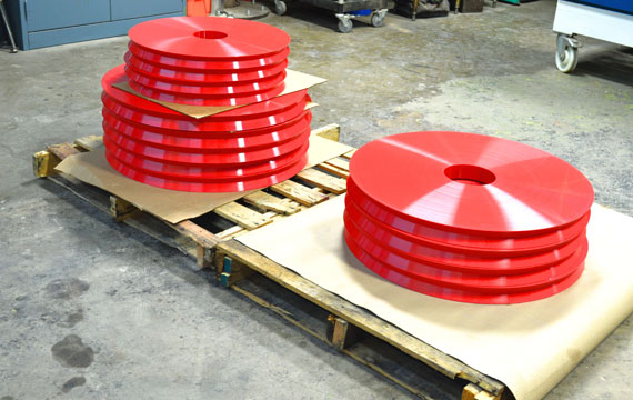 cast urethane parts