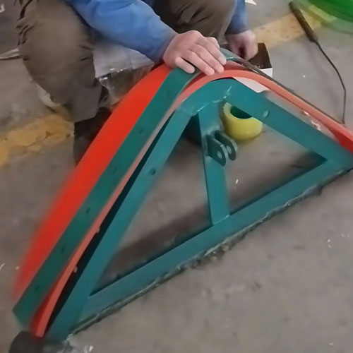 Adjustable V-Plough Scraper
