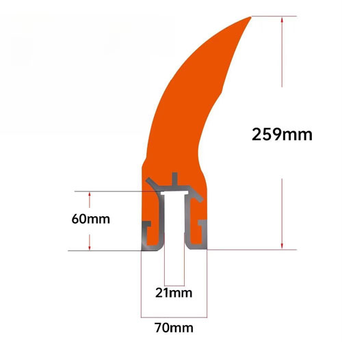 Polyurethane Belt Scraper Blades