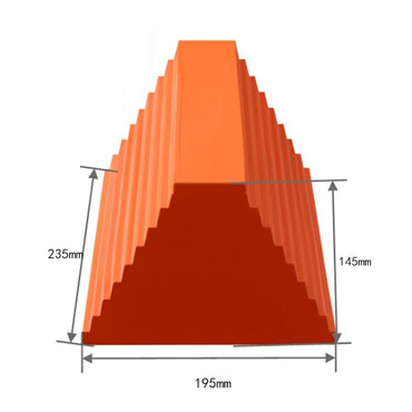 Polyurethane Foam Wheel Chocks