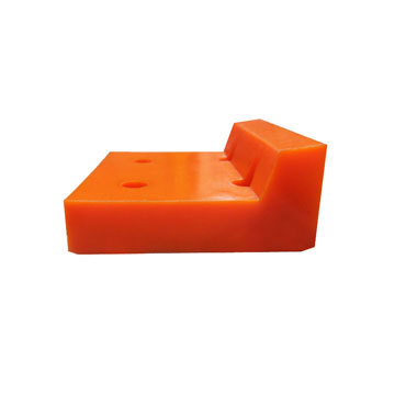 Polyurethane shock-absorbing blocks