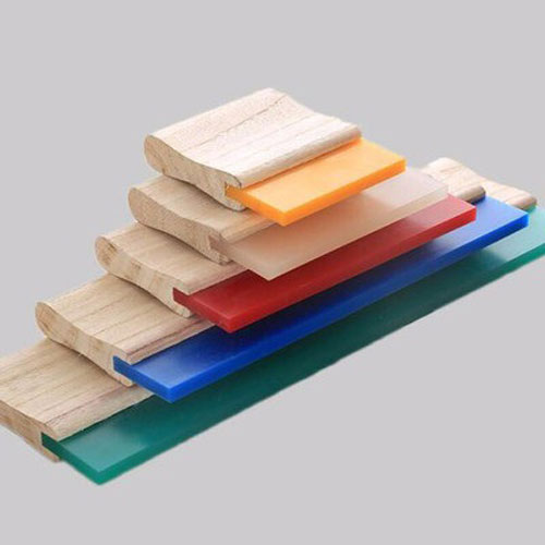 Polyurethane Squeegee Blades with Wooden Handles
